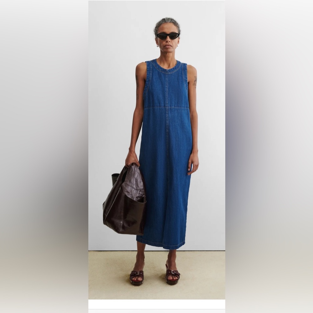 Rachel Comey Baldan Denim dress Indigo Worn Once